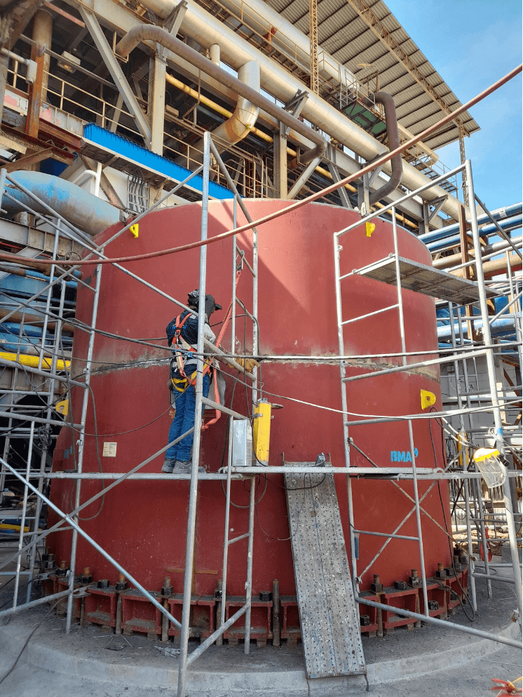 FABRICACION Y MONTAJE DE TACHO EN INGENIO CASSA SAN MIGUEL