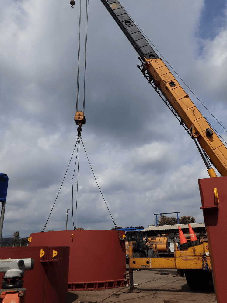 FABRICACION Y MONTAJE DE TACHO EN INGENIO CASSA IZALCO